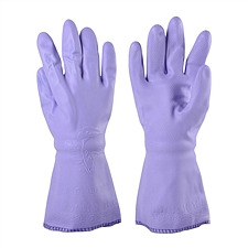 东亚 绒里保暖手套 (紫) 10副/包  808-2